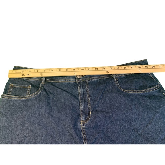 St. John’s Bay 18W blue Jean skort - Picture 3 of 5